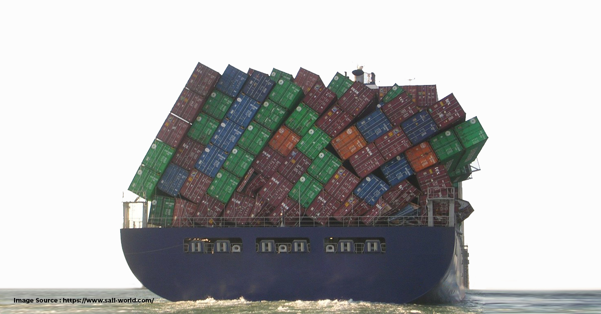 Have you ever wondered why containerstacks collapse at sea? VS&B Containers